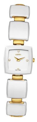 Roamer Ceraline Carr? Quartz with White Dial Analogue Display and White Stainless Steel Bracelet 672953 98 29 60