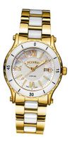 Roamer Ceraline Pure Quartz with Mother of Pearl Dial Analogue Display and Gold Stainless Steel Bracelet 942980 48 23 90