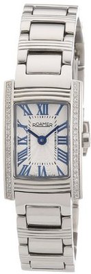 Roamer Dreamline Arc Quartz with Black Dial Analogue Display and Silver Stainless Steel Bracelet 765751 41 52 70