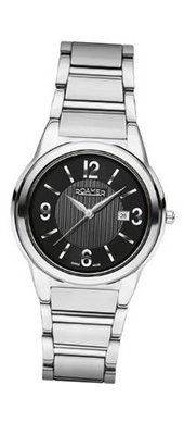 Roamer of Switzerland 507979 41 55 50 Swiss Elegance Black Dial Stainless Steel Date