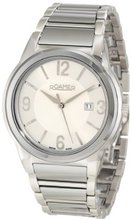 Roamer of Switzerland 507980 41 15 50 Swiss Elegance Silver Dial Stainless Steel Date
