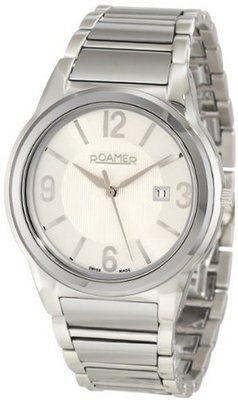 Roamer of Switzerland 507980 41 15 50 Swiss Elegance Silver Dial Stainless Steel Date