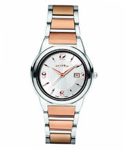 Roamer of Switzerland 507980 49 15 50 Swiss Elegance Rose Gold IP Date Silver Dial
