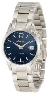 Roamer of Switzerland 715981 41 55 70 R-line 27mm Black Dial Stainless Steel