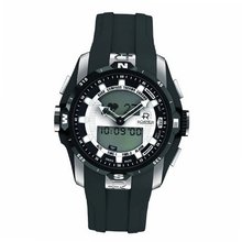 Roamer of Switzerland 770990 41 15 07 Trekk Master Black Rubber Multifunction Analog Digital