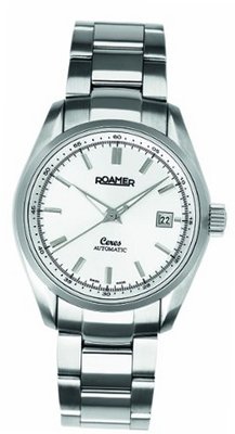 Roamer of Switzerland 932639 41 25 90 Ceres Automatic Luminous White Dial Date