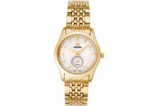 Roamer of Switzerland 938855 48 85 90 Galaxy Mother-Of-Pearl Dial Gold PVD Stainless Steel