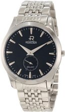 Roamer of Switzerland 938858 41 55 90 Galaxy Black Dial Stainless Steel