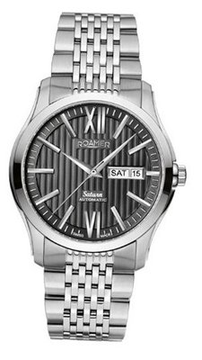 ROAMER OF SWITZERLAND SATURN AUTOMATIC BLACK DIAL