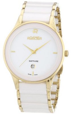 Roamer Quartz CERALINE 677972 SGC1 with Metal Strap
