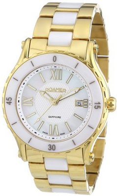 Roamer Quartz CERALINE PURE 942980 SGMC1 with Metal Strap