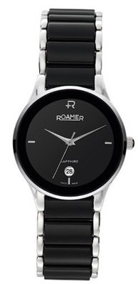 uRoamer of Switzerland Roamer Quartz CERALINE 677981 SC2 with Metal Strap 