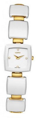 Roamer Ceramic Square Four Diamonds On Dial 672953.98.29.60