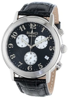Roberto Bianci 1822_BLK_BLKBND Swiss Chronograph Date
