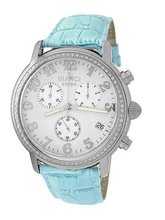Roberto Bianci 1822DIA_WHT_BLBND Diamond Accented Chronograph Date