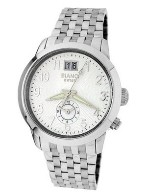Roberto Bianci 1856_WHT "Eleganza" Dual-Time Zone And Date