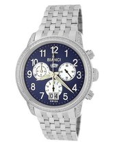 Roberto Bianci 1857DIA_BL Diamond Accented Chronograph