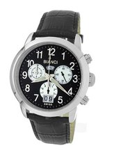 Roberto Bianci 1857LEA_BLK_BLK "Eleganza" Chronograph