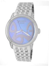 Roberto Bianci 1858DIA_BLMOP_SILNUM Diamond Accented Mother of Pearl