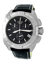 Roberto Bianci 1869LEA_BLK "Quadra" Chronograph Texturized Dial