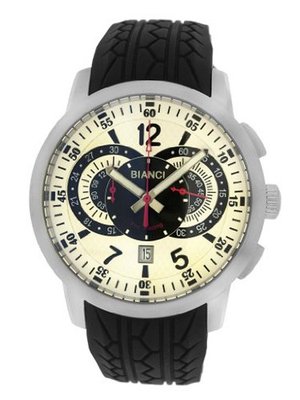 Roberto Bianci 7096mrub-ss_wht Pro Racing Analog Display Analog Quartz Black