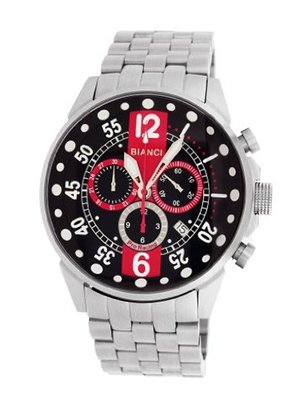 Roberto Bianci 7098m_blk-red Pro Racing Analog Display Analog Quartz Silver