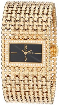 Roberto Bianci 9084DIA_BLK "Prestigio" Gold-Tone