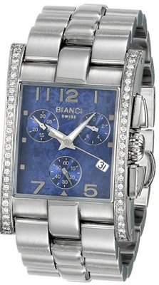 Roberto Bianci Midsize 9036DIA_BL Diamond Accented Chronograph