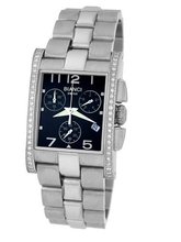 Roberto Bianci Midsize 9036DIA_BLK Diamond Accented Chronograph