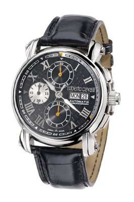 Roberto Cavalli ANNIVERSARY Stainless Steel Case Date R7241672125