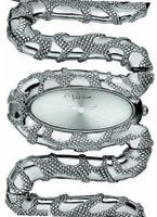 Roberto Cavalli Cleopatra - Stainless Steel Snake Cuff Bracelet