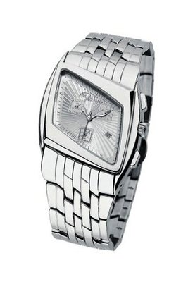 Roberto Cavalli 'Kite' Analog Quartz with Steel Bracelet, Grey Back and Chronograph