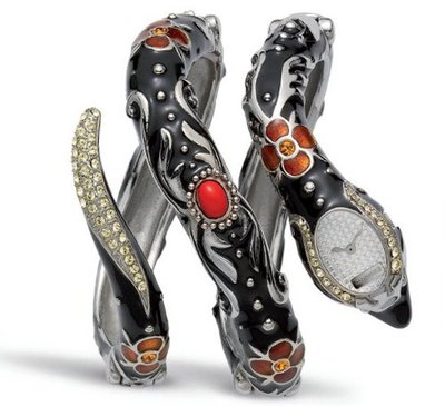 Roberto Cavalli RC EVA SNAKE Stainless Steel Case R7253132515