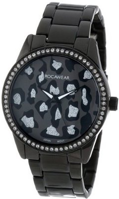 Rocawear RL0110BK1-010 Stylish Bracelet Enamel Bezel