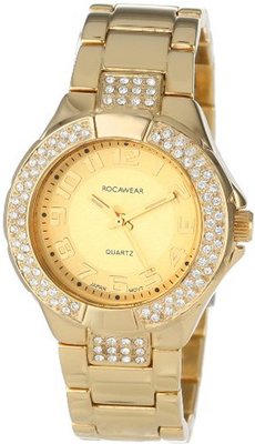 Rocawear RL0117G1-043 Stylish Bracelet Enamel Bezel