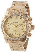 Rocawear RL0121G1-046 Stylish Bracelet Enamel Bezel