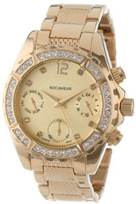 Rocawear RL0121G1-046 Stylish Bracelet Enamel Bezel