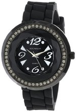 Rocawear RL0125BK1-048 Stylish Bracelet Enamel Bezel