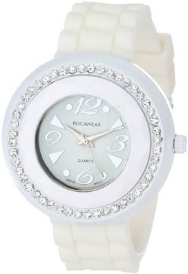 Rocawear RL0125WH1-037 Stylish Bracelet Enamel Bezel