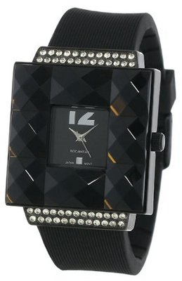 Rocawear RL0126BK1-010 Stylish Bracelet Enamel Bezel