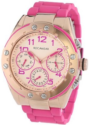 Rocawear RL0129T1-989 Stylish Bracelet Enamel Bezel