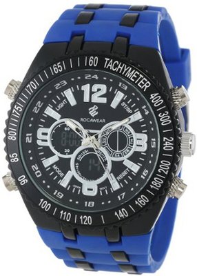 Rocawear RM0105BK1-259 Stylish Bracelet Enamel Bezel