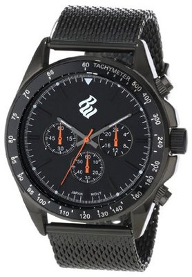 Rocawear RM0106BK1-010 Stylish Bracelet Enamel Bezel