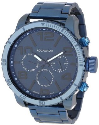 Rocawear RM0112BU1-32 Stylish Bracelet Enamel Bezel