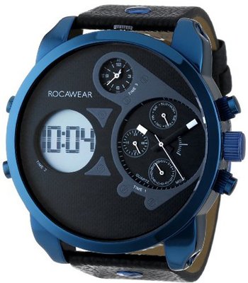 Rocawear RM0113BU1-273 Stylish Bracelet Enamel Bezel