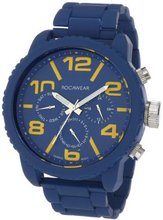 Rocawear RM0115BK1-040 Stylish Bracelet Enamel Bezel