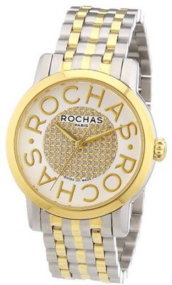 Rochas Quartz Rochas De Luxe `s Collection 2012 RH70606 with Metal Strap