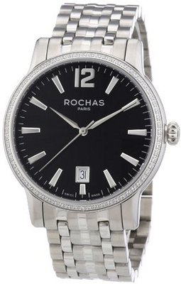 Rochas Quartz Rochas De Luxe `s Collection 2012 RH70713 with Metal Strap