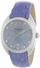 Rochas Quartz ROCHAS FEMME 11 9050MN with Leather Strap