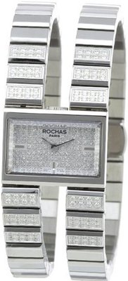 Rochas Quartz ROCHAS FEMME TWIN 9060SS with Metal Strap
